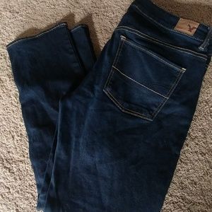 American Eagle Straight Stretch Jeans 12s